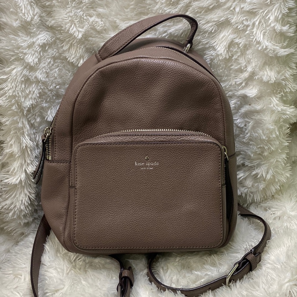Tan Kate Spade Backpack